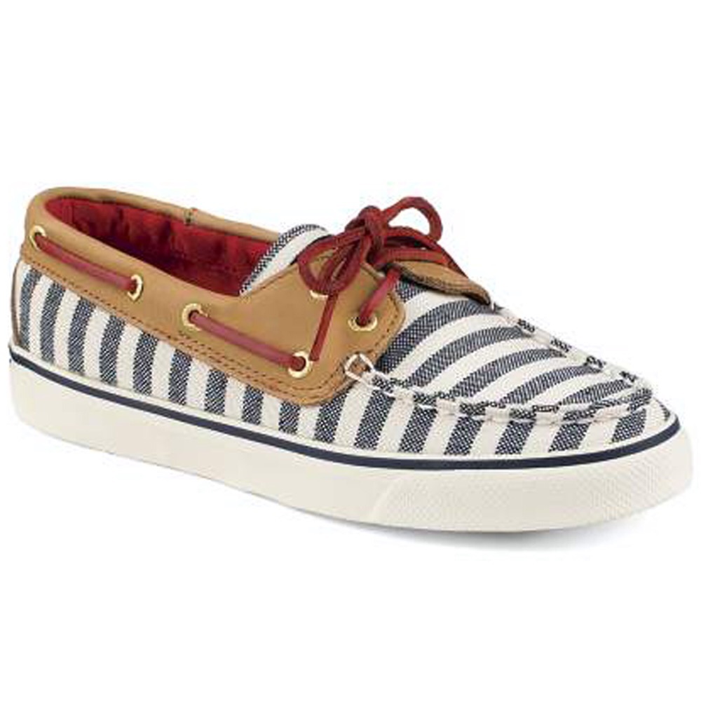 Sperry Top-Sider 2-Eye Boat Shoe Navy/Cognac